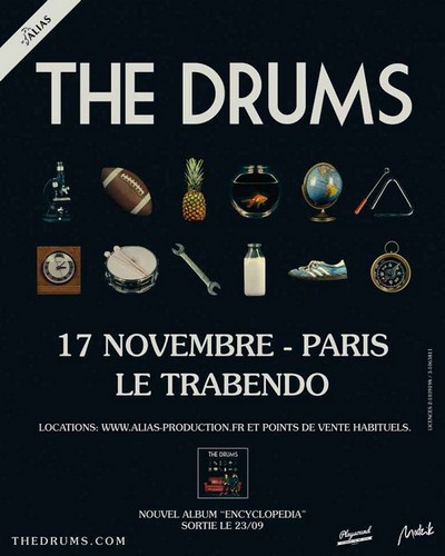 Live Report – The Drums au Trabendo (Paris) le 17/11/2014