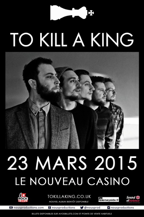 A gagner : 2×2 places pour To Kill A King au Nouveau Casino le 23/03/15 [Concours terminé]