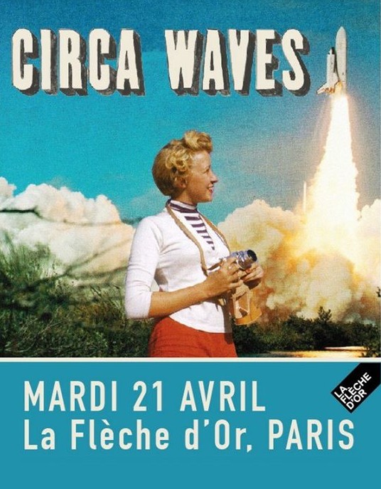 A gagner : 2×1 places pour Circa Waves à la Flèche d’Or le 21/04/15 [Concours terminé]