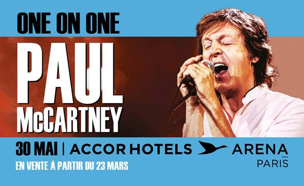 Paul McCartney à Paris le 30/5/16 : God McCartney !