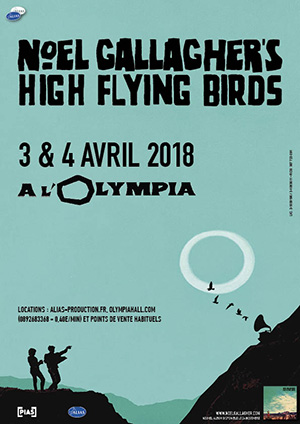 Noel Gallagher's High Flying Birds Olympia 2018