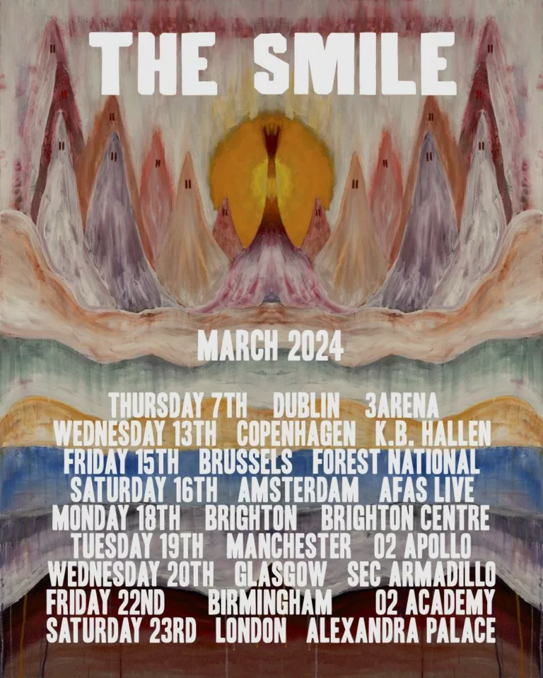 The Smile boude la France pour sa tournée 2024 (mais pas Bruxelles)