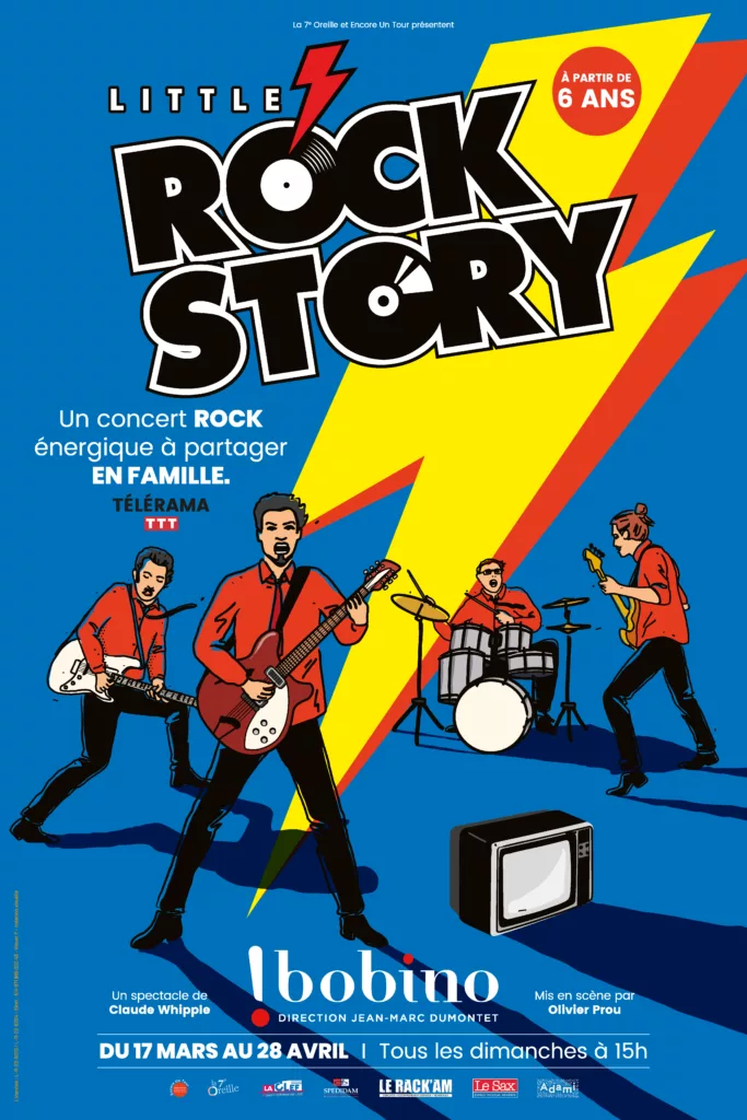 gagner places pour spectacle Little Rock Story Bobino (Paris)